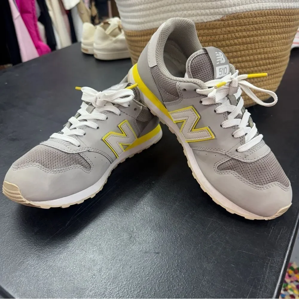 New Balance 510 Gray Yellow Sneakers Women’s 8.5 – Excellent Condition